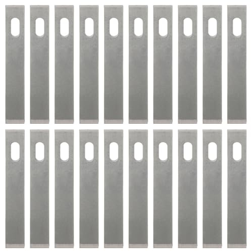 TEHAUX 50 Piezas Cuchillas De Repuesto Para Manualidades Cuchillas Precisas Para Arte Scrapbooking Modelismo Herramientas Para Tallar Y Cortar