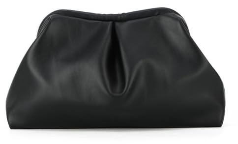 Syrads Morbido PU In Pelle Pochette Borse per Le Donne Formale Borsa Da Sera Elegante Borsa,Nero