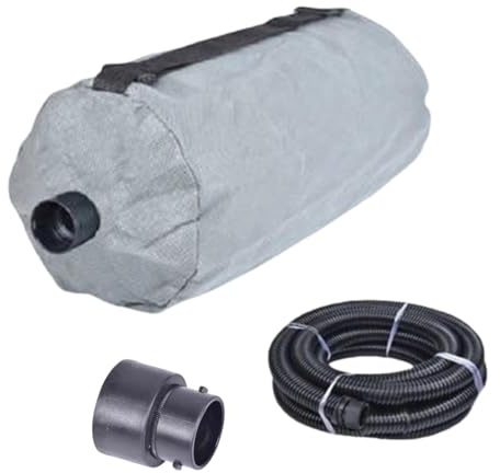 Generic Drywall Sander Dust Collection Bag Accessories Portable Wall Grinding Machine Collection Bag, with 5M Pipe Joint