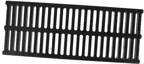 Operitacx Cubierta De Zanja De Drenaje Rectangular Rejilla De Plástico Para Agua De Lluvia Cubierta De Alcantarillado Para Jardín Exterior Filtro De Drenaje De Alta Resistencia