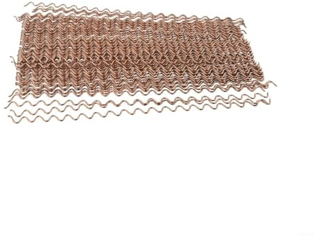 Honseadek 50/100 Stück Wellenschweißdraht, Ausbeulen-Reparatur-Set, kupferbeschichteter Stahl, Punktschweißdraht, 320–335 mm Länge, Karosserie-Panel-Glättung (100 Stück)