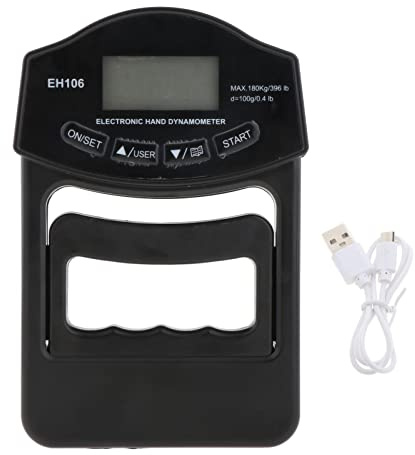 Dynamomètre à main avec capteur automatique pour améliorer les muscles de la salle de sport