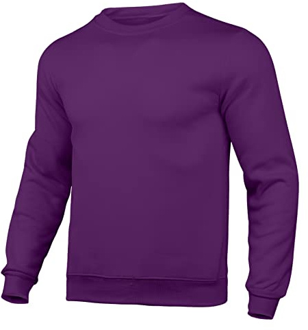 2026 Hombres Slim Casual Sólido O Cuello Jersey Top Color Cuello Redondo Chaqueta Larga Bolsillo Manga Larga Blusa de Hombre