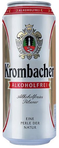 Krombacher Pils, Alkoholfrei, 24er Pack (24 x 500ml) EINWEG
