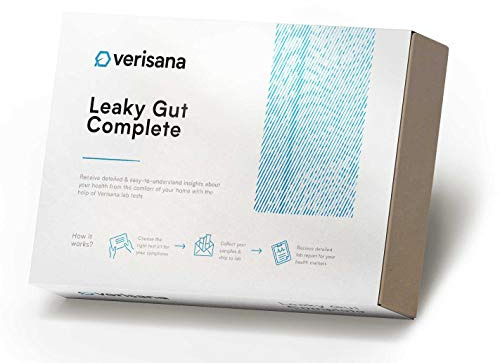 Leaky Gut Complete Stool Test – Determine Leaky Gut Syndrome, Candida & Gut Flora Imbalances – Measures Secretory IGA & Zonulin