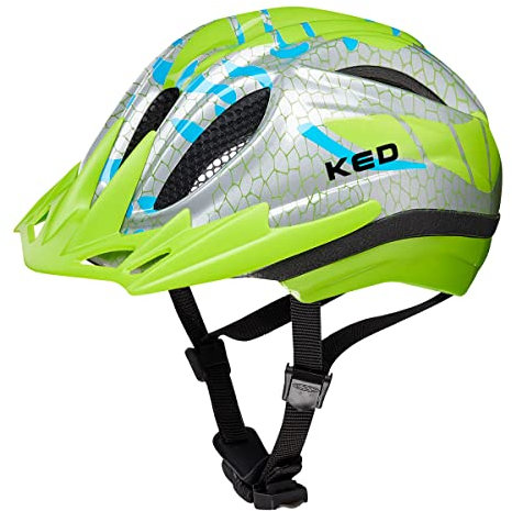 KED Kinder Meggy Fahrradhelm, K-Star Green, M (52-58cm)