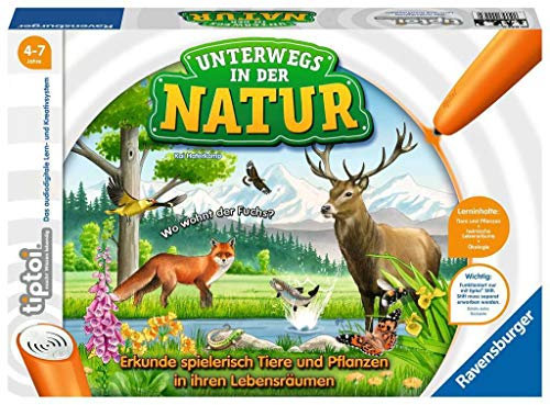 Ravensburger tiptoi 00043 - Unterwegs in der Natur/Lernspiel ab 4 Jahren