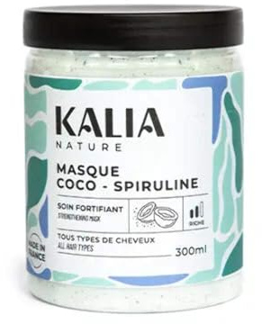 Kalia Nature - Coco-Spiruline Maske - Nährende und feuchtigkeitsspendende Pflege - 300 ml