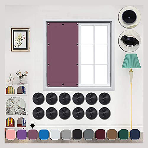 Dachfenster Sonnenschutz 66x163cm Anti UV, Wärmedämmung, Dachfenster Thermo Sonnenschutz Sonnenschutz Rollo Fenster Innen für Beliebige Fenster