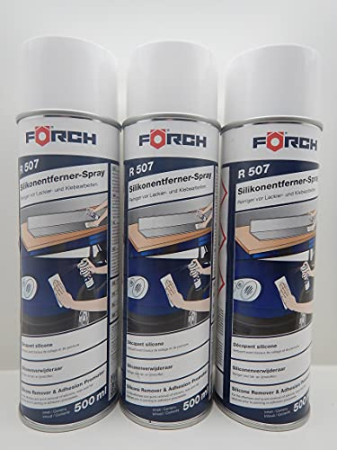 Förch R507 SILIKONENTFERNER SPRAYDOSE LACKIEREN ENTFETTER Reiniger 500ML (3)