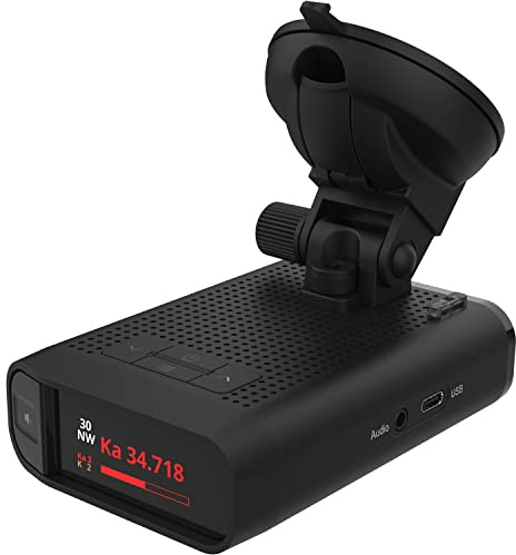Radenso DS1 Extreme Range Radar Detector - Magnet Mount, Bluetooth, Color OLED Display, Less False Alerts, Auto GPS Lockouts, USA Technical Support