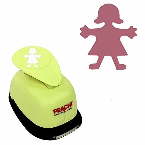 Pracht Creatives Hobby Jumbostanzer Mädchen 25 mm Kartengestaltung Stanzer