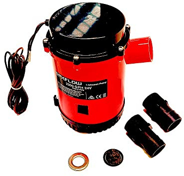 SPX FLOW L2200 länspump 12 V Johnson pump 120 l/min Heavy Duty bildpump, båtpump, fartygspump, yachtpump