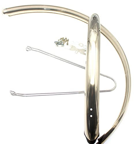 Fahrrad Schutzblech Edelstahl Fahrrad Kotflügel 700C Fahrrad Kotflügel for Rennrad Kotflügel vorne und hinten Fahrradflügel Fahrradteile Fahrradzubehör