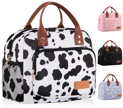 Yotrone Lunch Bag for Women Men Adults, Large Insulated Lunch Box Bag Thermal Leakproof Tote Reusable Cooler Bag for Work School Picnic Travel