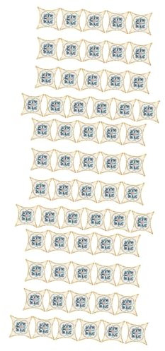 TOPBATHY 63stücke Diagonal Fliesenaufkleber Wasserdichte Abnehmbare Boden Und Wandsticker Für Badezimmer Wohnzimmer Kinderzimmer Selbstklebend Rutschfest Elegantes Design