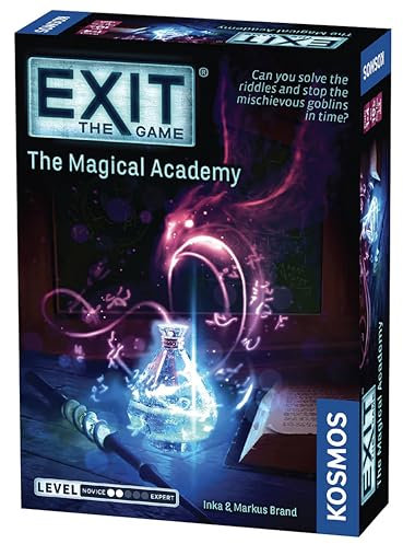 EXIT The Game - The Magical Academy Escape Room | Koop-Spiele | 1+ Spieler | Denkspiele | Zauberer | ab 10 Jahren