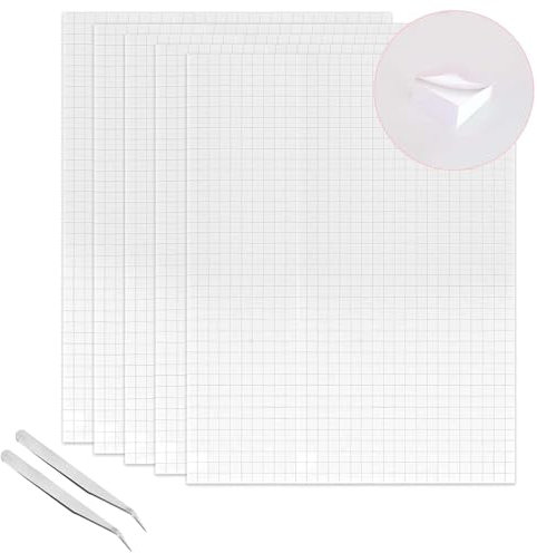 Esteopt 6000 Pcs Doppelseitig Schaumstoff Klebestreifen,3D Klebepads,20 * 15 * 2mm Weiß Schaumstoff Klebekissen,Klebebefestigung für 3D-Effekte Sammelalbum,Papier, Kunststoff, Metall (Inklusive Clip)