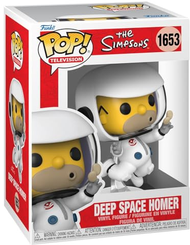 Funko Pop! TV: The Simpsons - Homer Simpson | Merchandising Oficial de Cartoon/Animation - Figura de Vinilo Coleccionable para Decoración - Regalo Friki de Cumpleaños