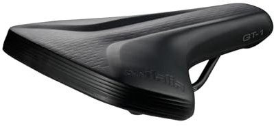 Selle Italia GT-1 - Sella City Bike in EVA, Telaio FEC, Massimo Comfort e Leggerezza, Seduta Unisex Anti-prostata, Sistema Lock-on Senza Utilizzo di Collanti - Taglia unica, Nero