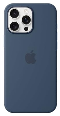 Apple iPhone 16 Pro Max Silikon Case mit MagSafe – Denim ​​​​​​​