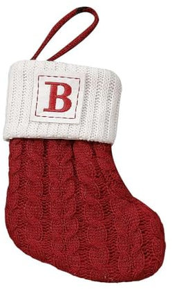 Weihnachtsstrümpfe, kleine Weihnachtsstrümpfe, englische Buchstaben, hängende Strümpfe, Weihnachten, Kamin, Party, Strümpfe, Socken für Kinder, zum Aufhängen
