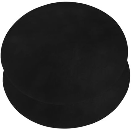 CIMAXIC 2pièces Tapis De Barbecue Rond Antiadhésif Et Réutilisable Lot pour Cuisson sans Coller