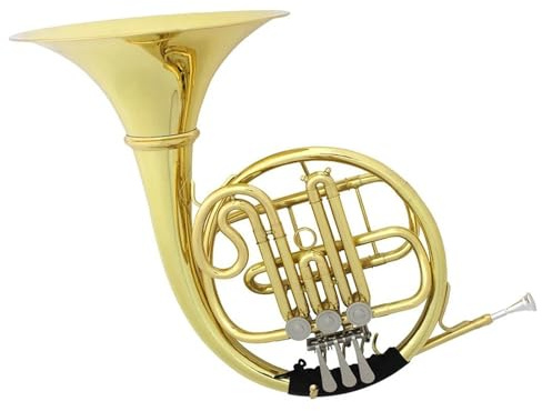 Waldhorn Musikinstrumente 3 Tonarten F Stimmung Bb Waldhorn Blechblasinstrument Golden Split Mit Box Und Bürste