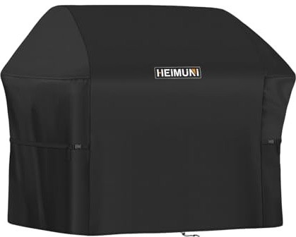 HEIMUNI Funda Barbacoa Exterior, Funda Barbacoa para Weber Spirit 200 Serie | Funda Parrilla Exterior Impermeable Cubierta de Barbacoa para Weber Spirit II 200 Series, Spirit II E210 (125x46x110cm)