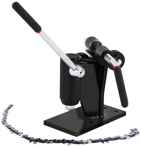 YUCHENGTECH Disyuntor de cadena 2 en 1 para motosierra y remaches, motosierras giratorias, con accesorios para la mayoría de cadenas de motosierra