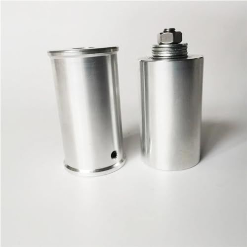 XIAOGYYE Mini Rueda Motriz de Lijadora de Banda de 50 Mm, de Aleación de Aluminio, para Bricolaje, para Rueda Motriz de Correa de Husillo de Motor de 8/10/12 Mm./5Mm