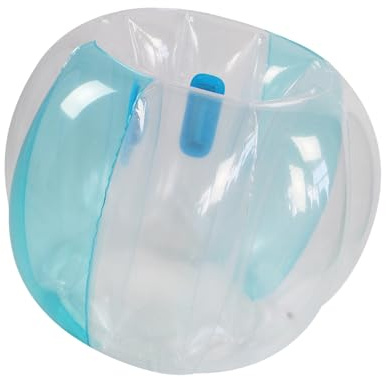 Palla da criceto umano – 75 x 90 cm grande palla gonfiabile gonfiabile trasparente, pallina per corrimano d'acqua in PVC, robusta palla da calcio in plastica | giochi da giardino per Te