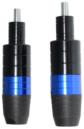 2 Stück Sturzpads Motorrad für BMW S1000RR 2010-2012, Robuster Sturzschutz für Rahmen & Auspuff, Crash Pads, Rahmenschützer, Motorgleiter, Absturzschutz,Blue