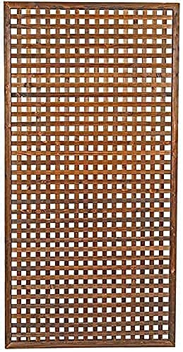 Decorative Wooden Lattice Fence Panels for Garden & Courtyard - Outdoor Picket Fencing, Flower Partition, Available in 5 Sizes (60x90cm) - Stylish Privacy Solution