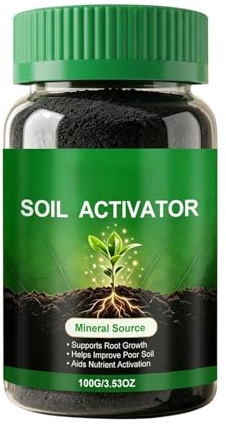 Activateur de sol pour plant– Source minérale activatrice de sol – Augmente l'absorption des nutriments, activateurs organiques pour toutes les plant, pour pelouse, serre, balcon,ferme,jardiniers