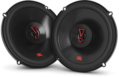 JBL Stage 3627F - 6.5” Two-way car audio speaker, No Grill, Black
