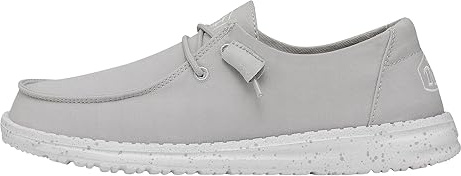 Hey Dude Wendy Slub Canvas, Mocassini Donna, Light Grey, 38 EU