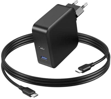 Basicvolt Chargeur Ordinateur USB C 90W pour Samsung Chromebook XE513C24 Samsung Notebook Alimentation PC Portable