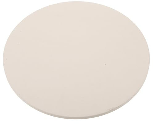 TOPBATHY Heavy Duty Pizza Pan Oven Stone Cordierite Cooking Tool Baking Stone for Oven Grill