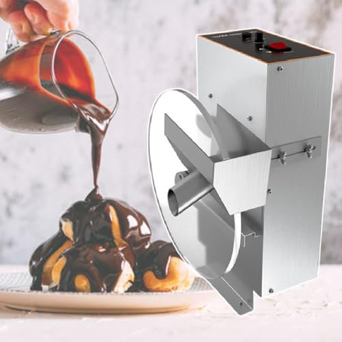 YXFAZPP Electric Handmade Chocolate Wheel Tempering Equipment, Chocolate Melting/Maker Pot Mixer Machine, Kitchen DIY Baking and Pastry Tools (220v)