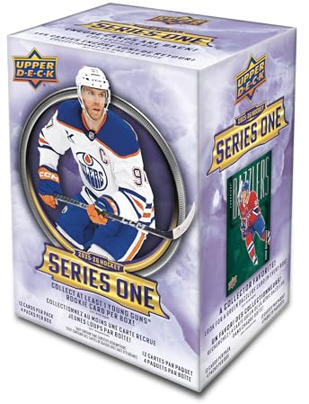 2025-26 Upper Deck Series 1 Hockey Blaster Box