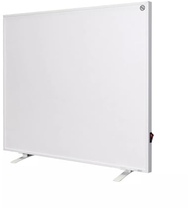 byecold Far Infrared Panel Heater, 300W Slim Heater Panel Standing Or Wall Mounted, Infrared Heating Panel Switch Control, Low Energy Heaters for Living Room/Bedroom-605 * 505mm