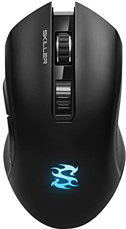 Sharkoon SKILLER SGM3 nero, Gaming Mouse RGB ottico, Dual Mode wireless e cavo