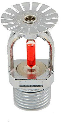 without 1pc DN15 68 Degrees Celsius Pendent Fire Sprinkler Head For Extinguishing System Protection Pendent Installation And Down Spray