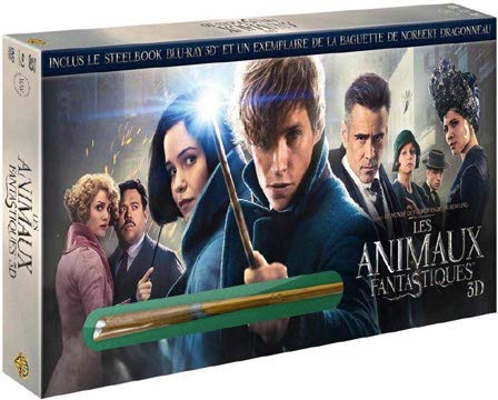 Phantastische Tierwesen und wo sie zu finden sind / Fantastic Beasts and Where to Find Them 3D & 2D plus Magic Wand ( ) (Blu-Ray & DVD Combo) [ Französische Import ] (Blu-Ray)