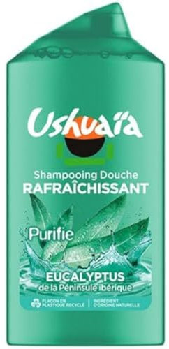 Ushuaïa Gel de ducha refrescante con eucalipto para hombre