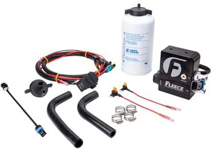 Fleece Performance - 11-16 GM 2500/3500 Duramax Auxiliary Heated Fuel Filter Kit (FPE-DMAX-HFFBA-1116)