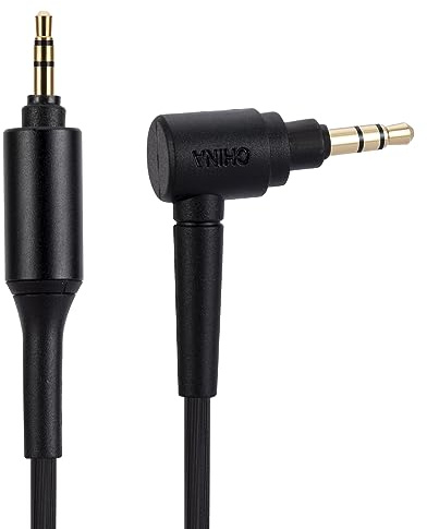 Ersatz-Audiokabel für Sony, kompatibel mit Sony MDR-10R MDR-1A XB950 Z1000 WH-1000XM2 H800 H950 10RBT H900 MSR7 Kopfhörer 3,5mm Stereo-Klinkenkabel, kein Inline-Mikrofon und Lautstärkeregler