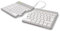 R-Go Split Tastatur, Bluetooth 5.0, Mit Anti-RSI-Software, Ergonomische Design mit Geteilte Tastenfeld, Multi-Media Bedienelemente, QWERTZ Deutsches Layout, Kompatibel mit Windows/Linux/Mac, Weiss