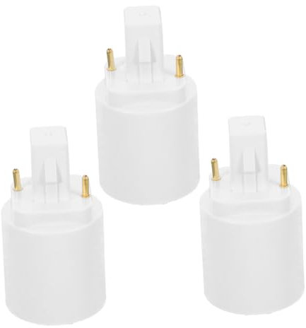 GALPADA 3pezzi Convertitore Adattatore Da Gd Pin Per Portalampada Led Per Uso Domestico Ufficio e Negozio